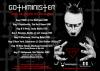 Gothminister USA turne flyer